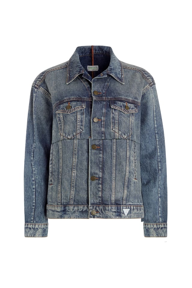 GUESS® oversized pieced denim jacket