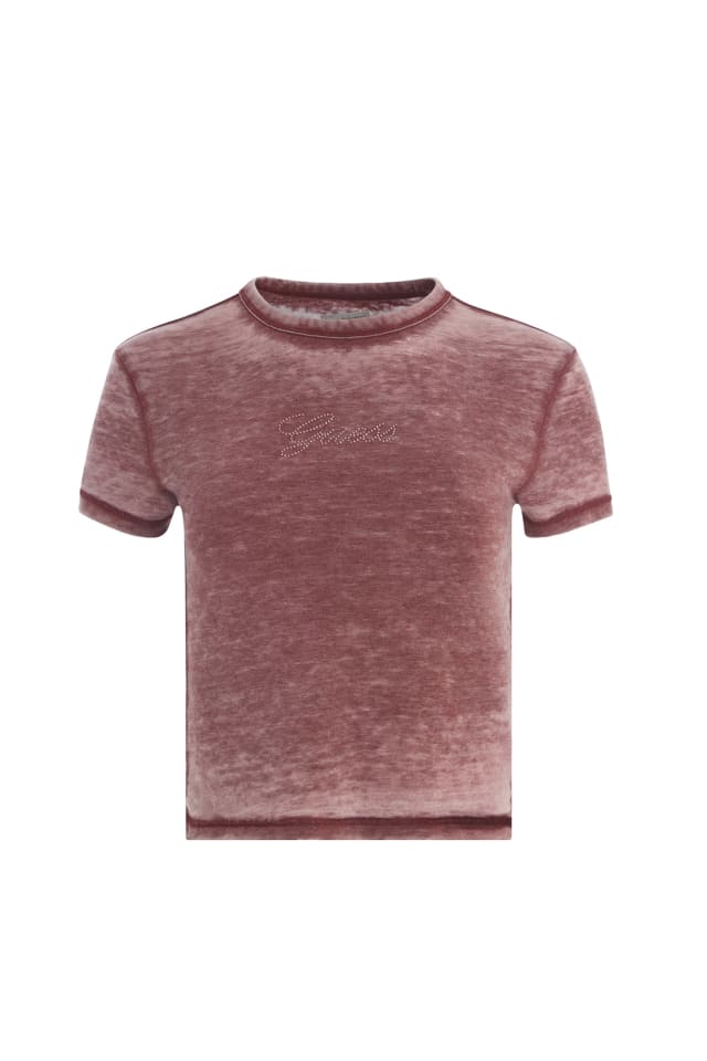 classic logo baby tee