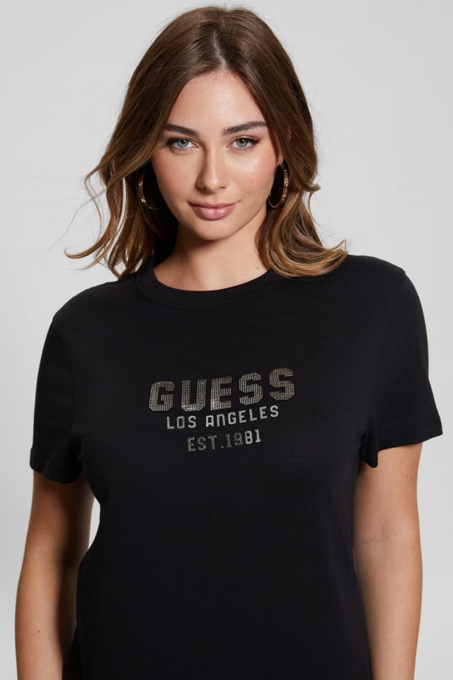 Crewneck Pyramide Studs Tee