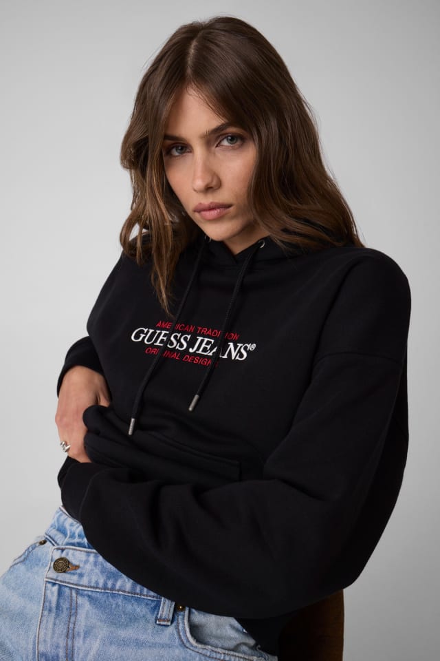 Oversized American Tradition Hoodie Women | GUESS Jeans®