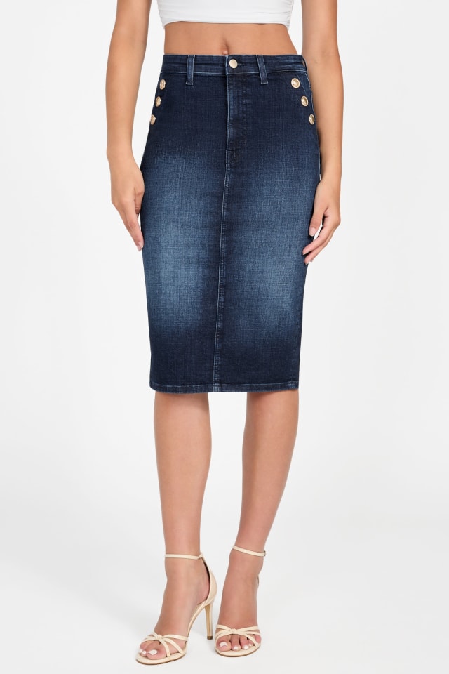 Eco Riley Denim Pencil Skirt