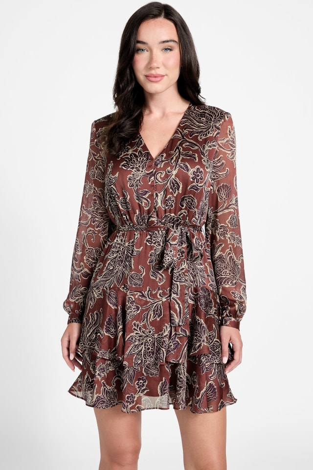 Robe en mousseline &eacute;co Clara