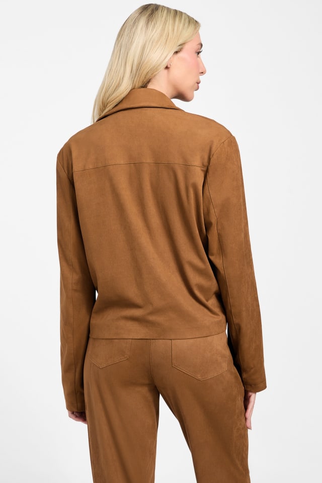 GUESS® Aria Faux-Suede Jacket Women