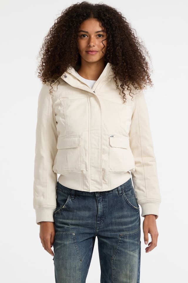 GUESS Originals Eco Faux-Fur Hooded Parka