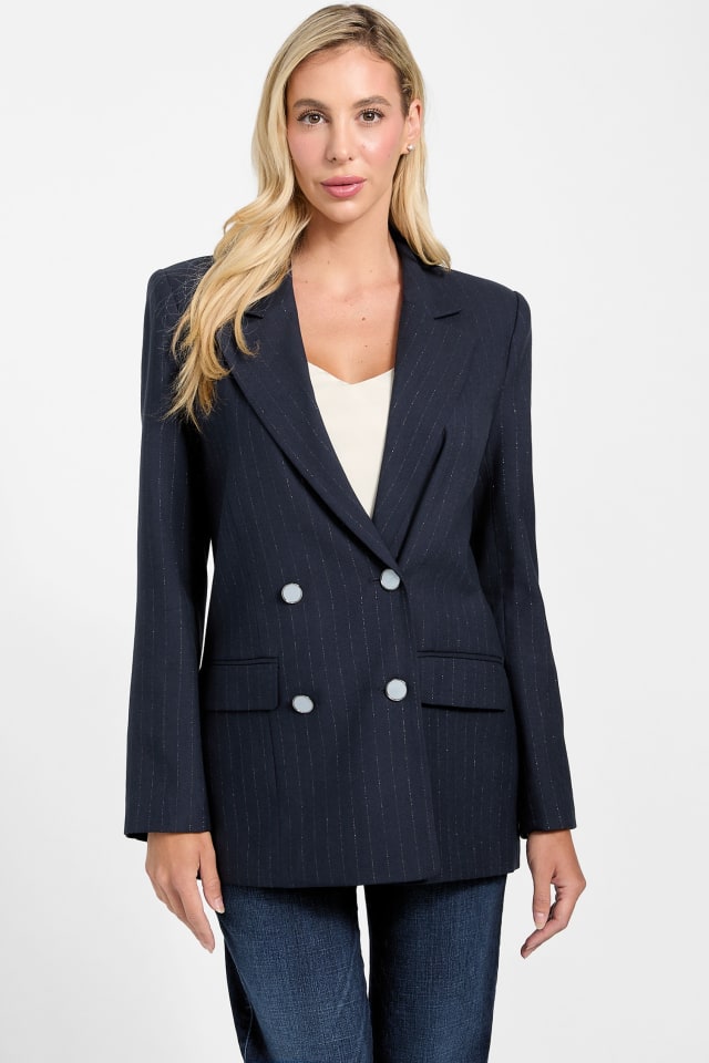 GUESS® Eco Zanita Double-Breasted Blazer