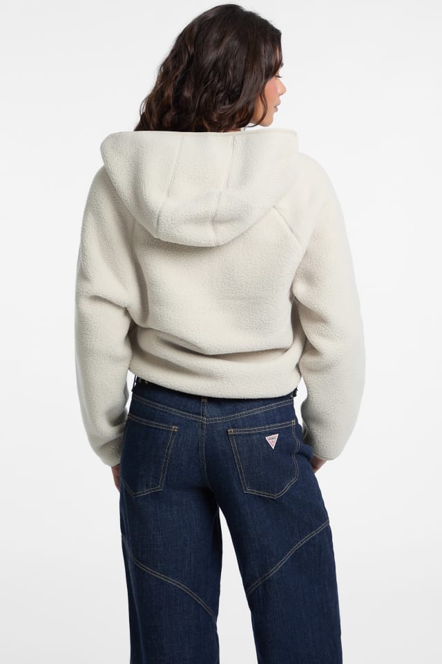GUESS® Faux-Sherpa Hoodie
