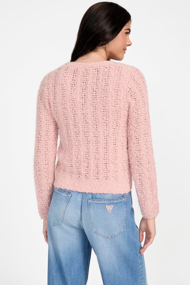 GUESS® Eco Bea Open-Stitch Cardigan Women