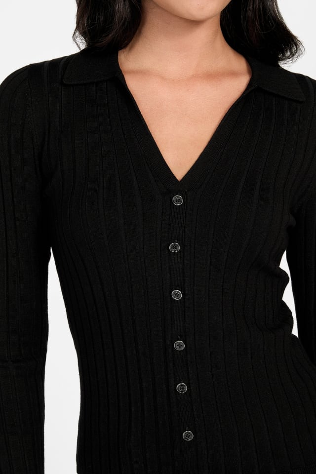 GUESS® Eco Ribbed Miranda Sweater Top Women