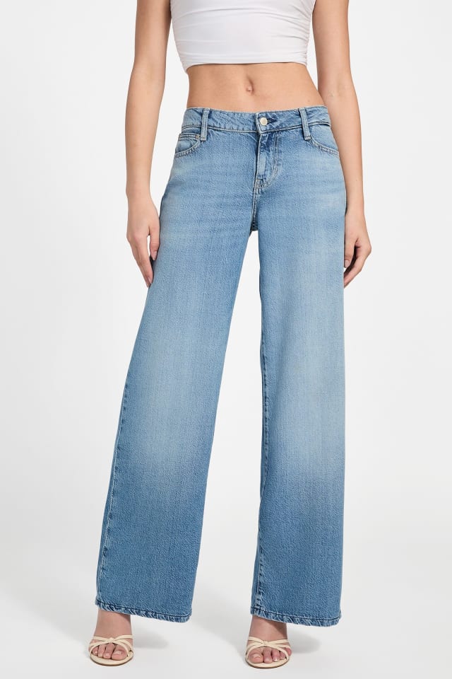 【ブラウン(G1EL)】GUESS パンツ ジーンズ (W)ECO Sexy Palazzo Jeans 楽天市場】【SALE／50%OFF】GUESS パンツ ジーンズ (W)ECO Sexy