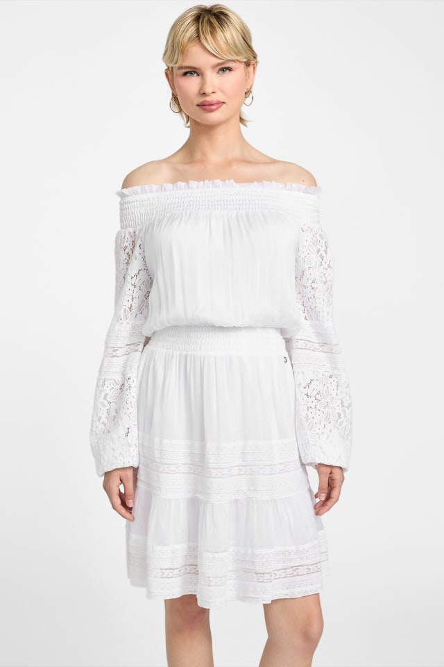 b darlin lace back dress B Darlin Juniors Cowl-Neck Corset-Back Gown Color Sky Size 13/14 – DDT  Boutique main image 1