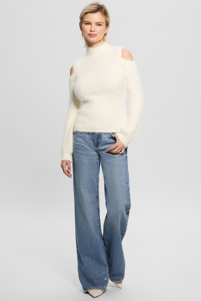 GUESS® Takara Fuzzy Sweater Women