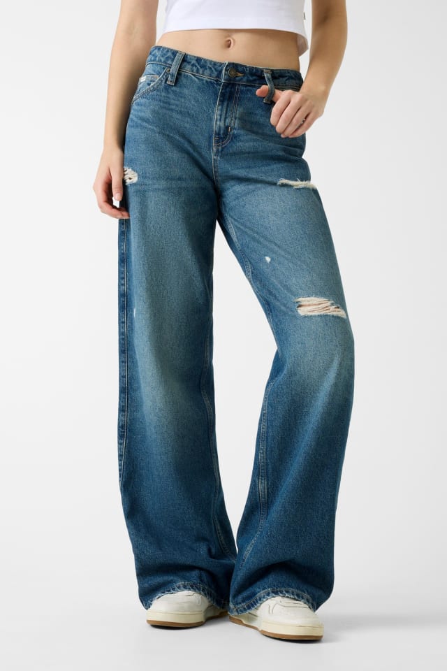 GUESS® G11 Wide-leg jeans