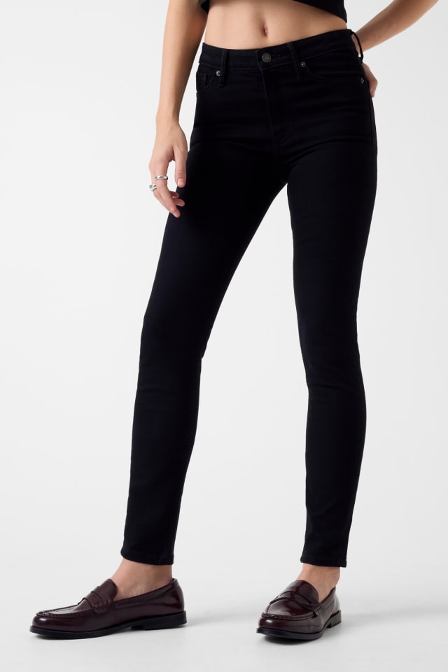 Jean skinny taille haute G05
