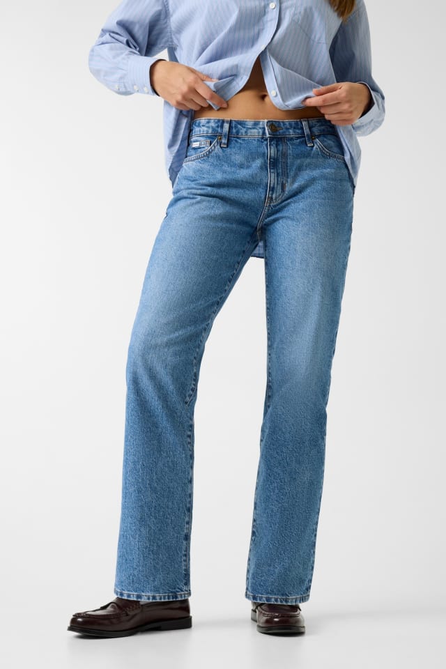 GUESS® G08 Mid-rise straight jeans
