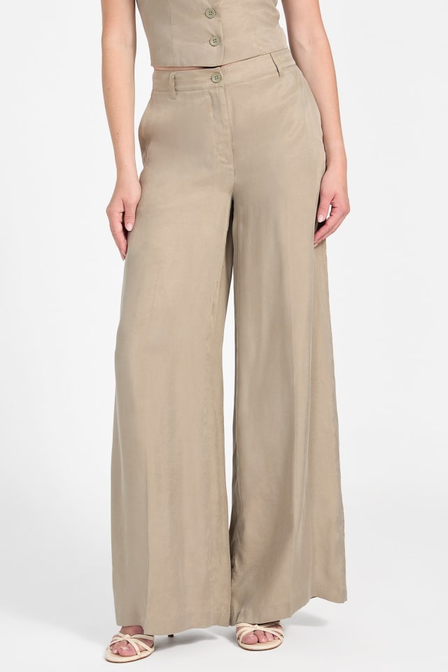Eco Celestine Fluid Wide-Leg Pants