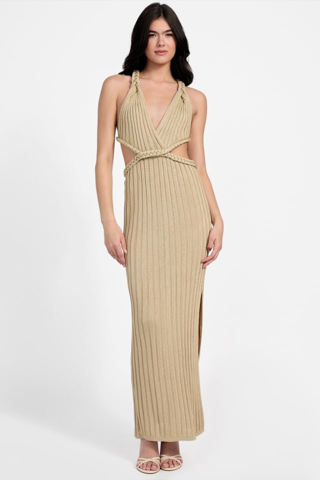 Robe maxi c&ocirc;tel&eacute;e Vanya