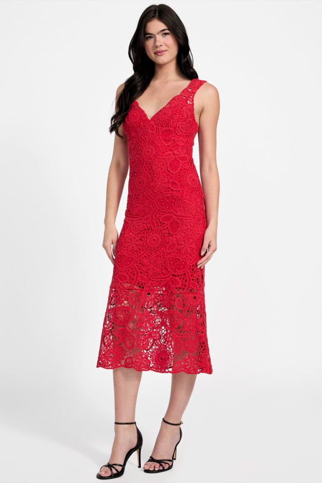Rosalia Crochet Maxi Dress