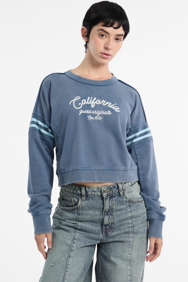 GUESS Originals Cropped Sweatshirt Women | GUESS Jeans®