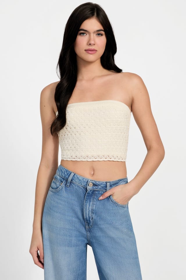 GUESS® Eco Luca Strapless Tube Top
