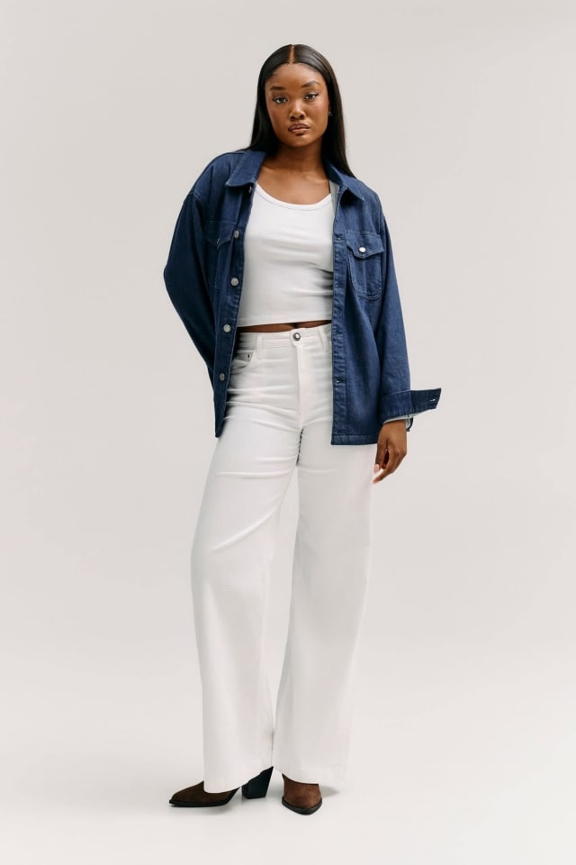 GUESS® Bellagio wide-leg jeans Women