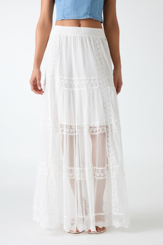 Lace Maxi Skirt