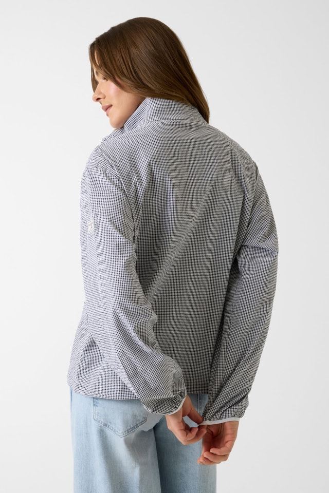 Checked windbreaker Women | GUESS Jeans®