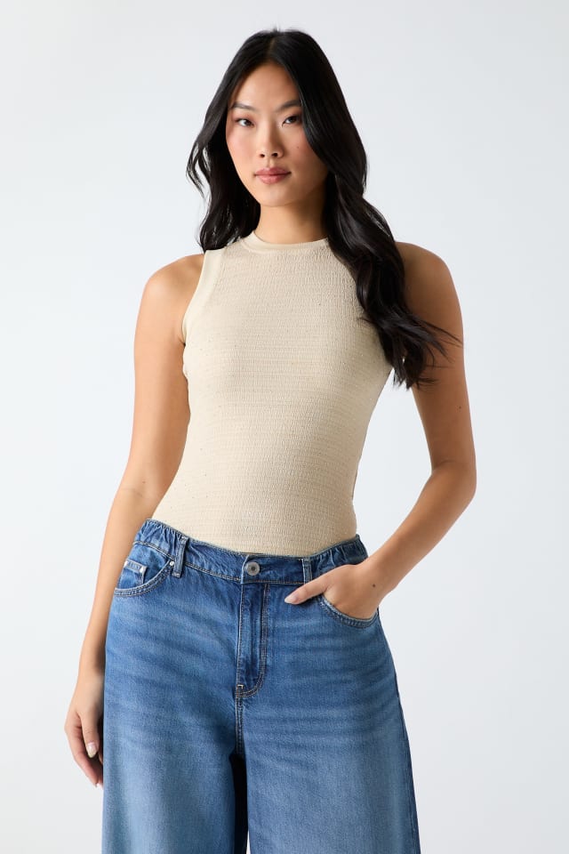 Rhinestones tank top