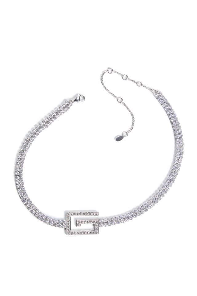 Rhinestones choker