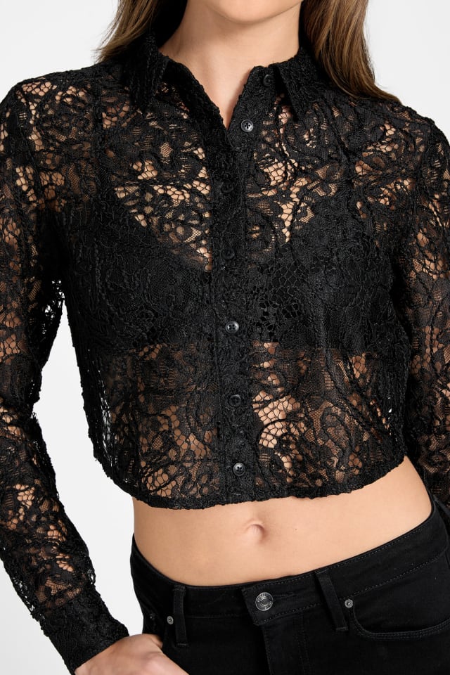 GUESS® Eco Imani Lace Top Women