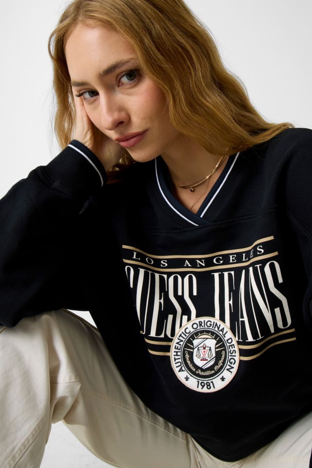 Vintage Logo Oversized Sweatshirt Women | GUESS Jeans®