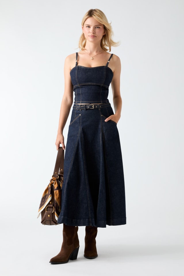 GUESS® Denim bustier Women