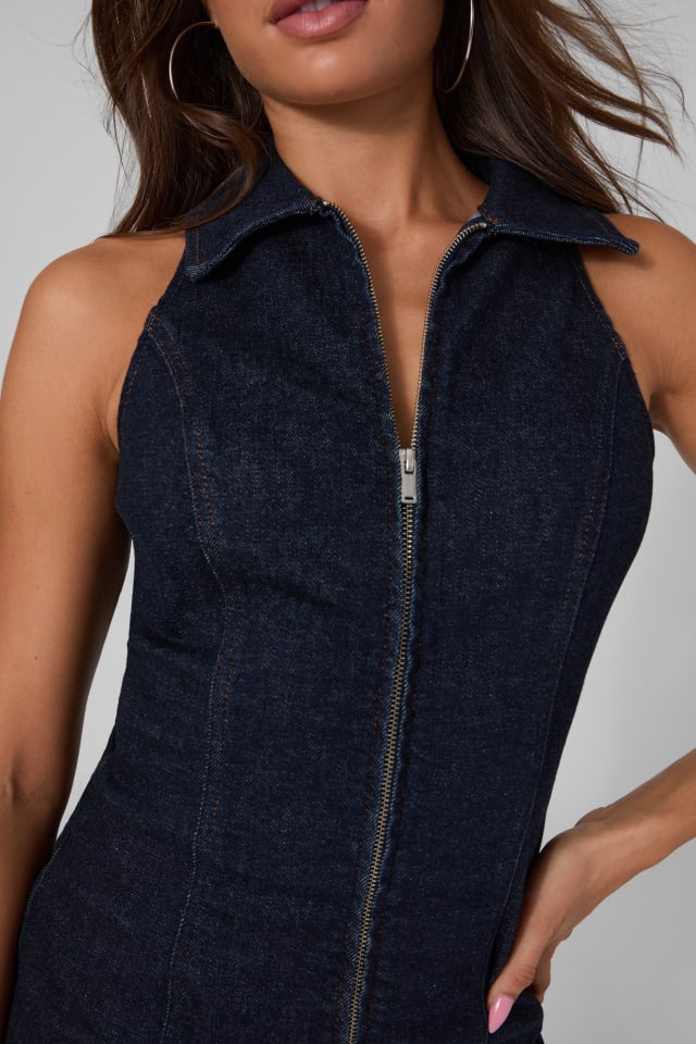denim guess dress GUESS® mini Women Adult Coven Witch Costume, _okendo:syndication_key:CL135847325 manufactured with LENZING ECOVERO Size:CURVE 3 Sleeve