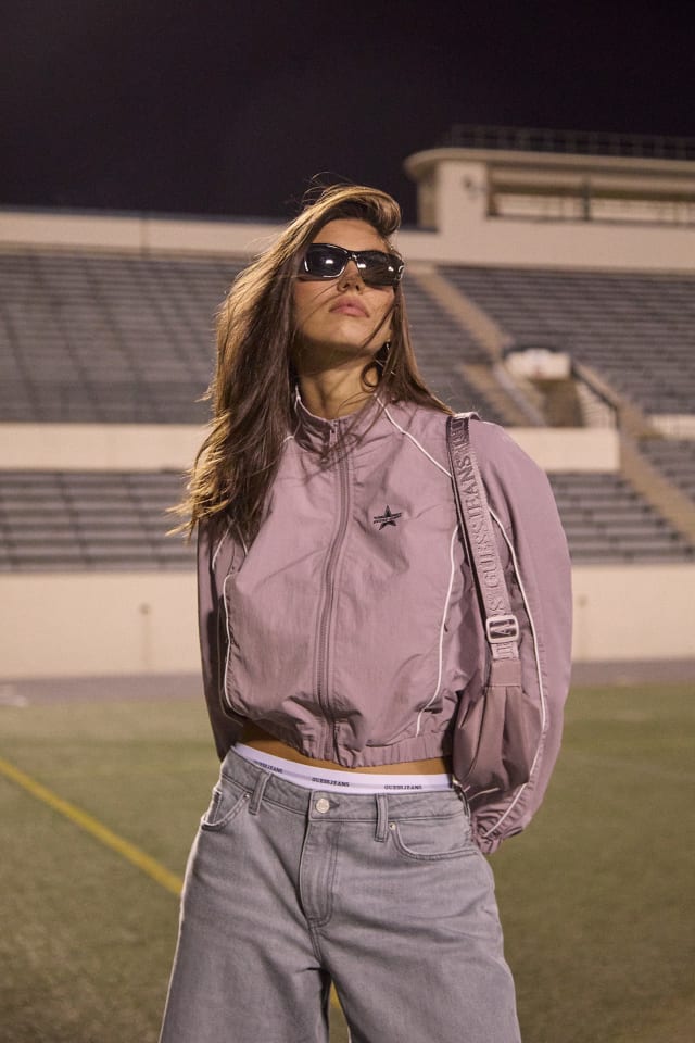 Zip nylon jacket