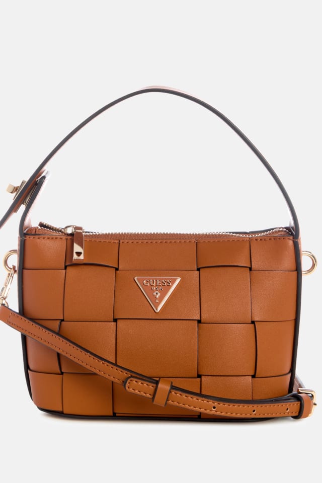 GUESS® Maylee Woven Mini Hobo Bag