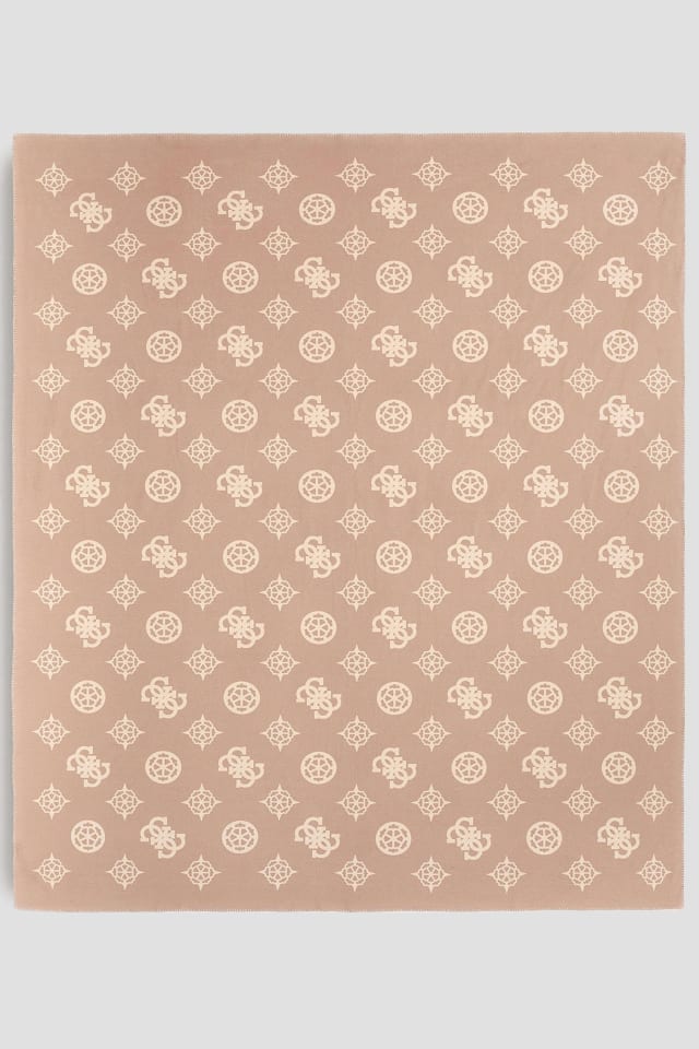Fleece Peony Blanket