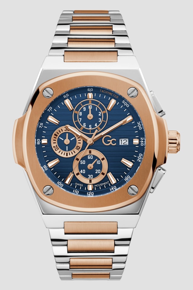 GUESS® Gc Two-Tone Chronograph Watch