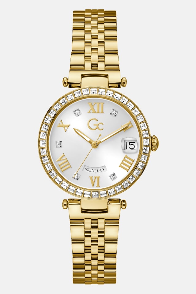 Gc Gold-Tone Analog Watch