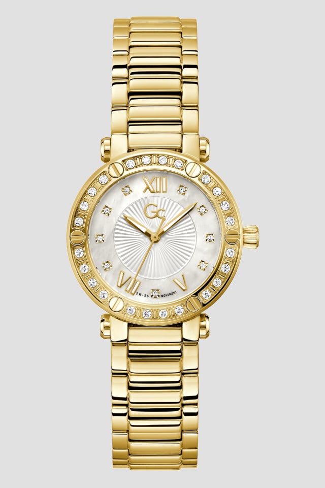 MARCIANO by GUESS® Gc Gold-Tone Analog Watch