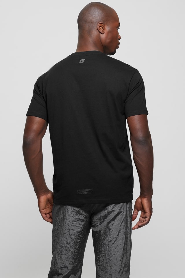 PAPA RAZZI 黒 Tシャツ Z4BI02I3Z14-JBLK-ALT5