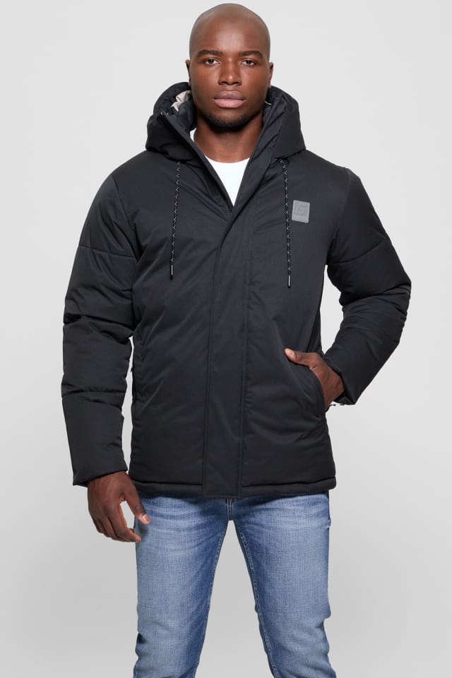 ジャケット・アウター jentlouis Padded Hooded Blouson GUESS® Fawaris Padded Jacket