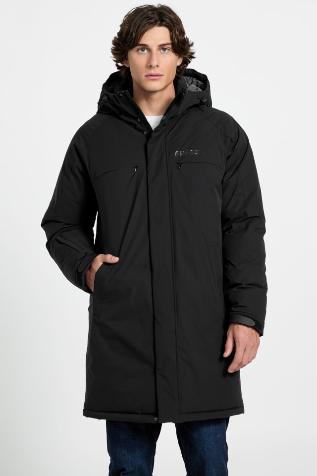 GUESS® Logo padded coat