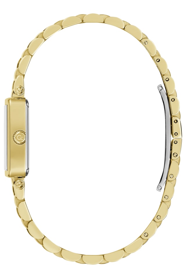  2200-226481 コンビ クォーツ 稼動品 レディース ゴールド GUESS® GC Stainless Steel analogue watch Women