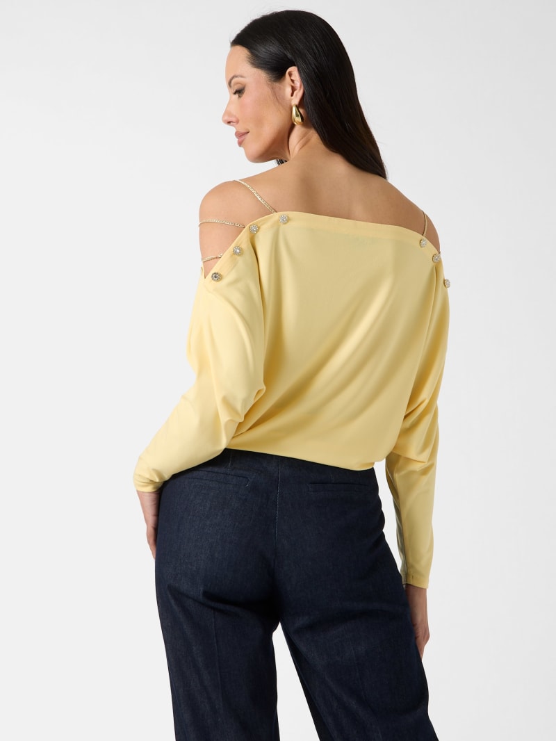 Eco Adri Off-the-Shoulder Crystal Top