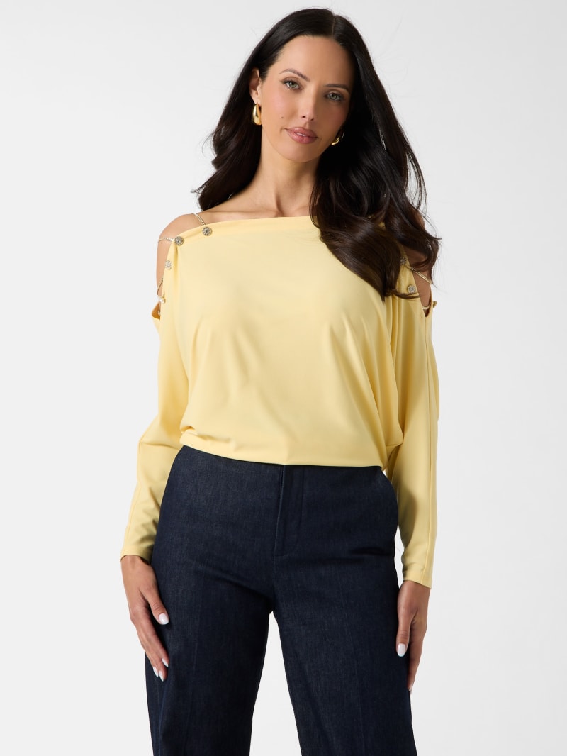 Eco Adri Off-the-Shoulder Crystal Top