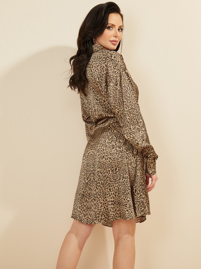 Guess animal print dress cheap