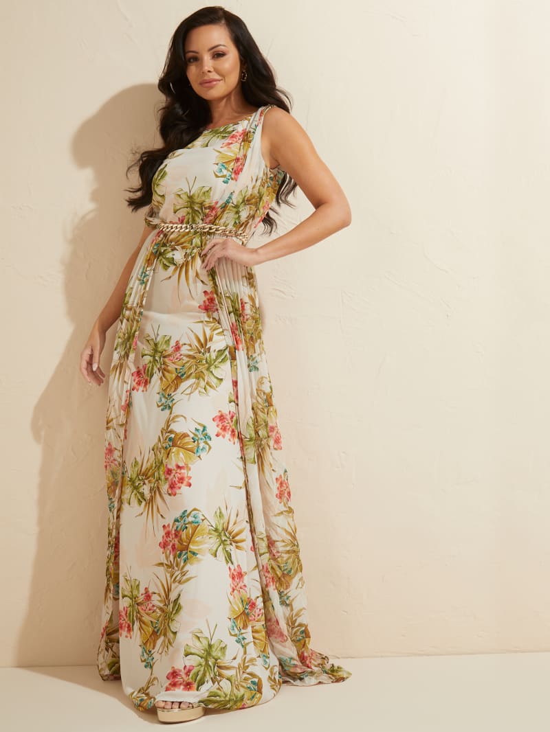 Guess tropical dress clearance