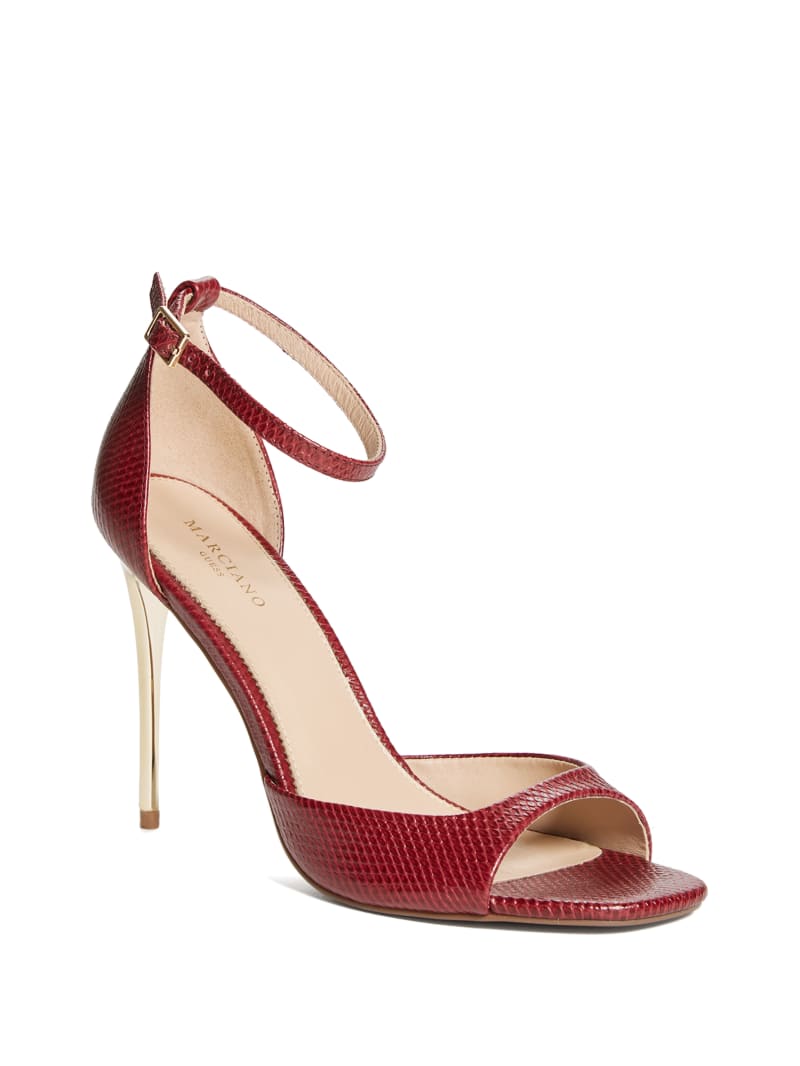 Heeled PeepToe Sandal GUESS