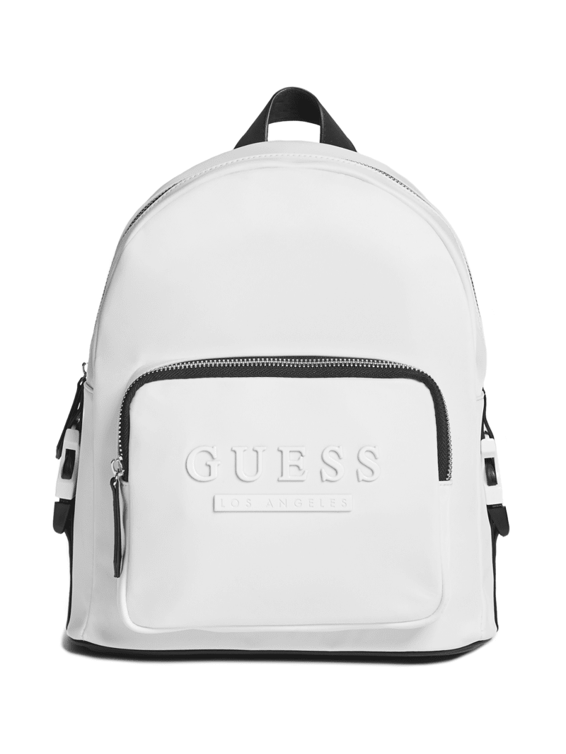 light pink guess backpack