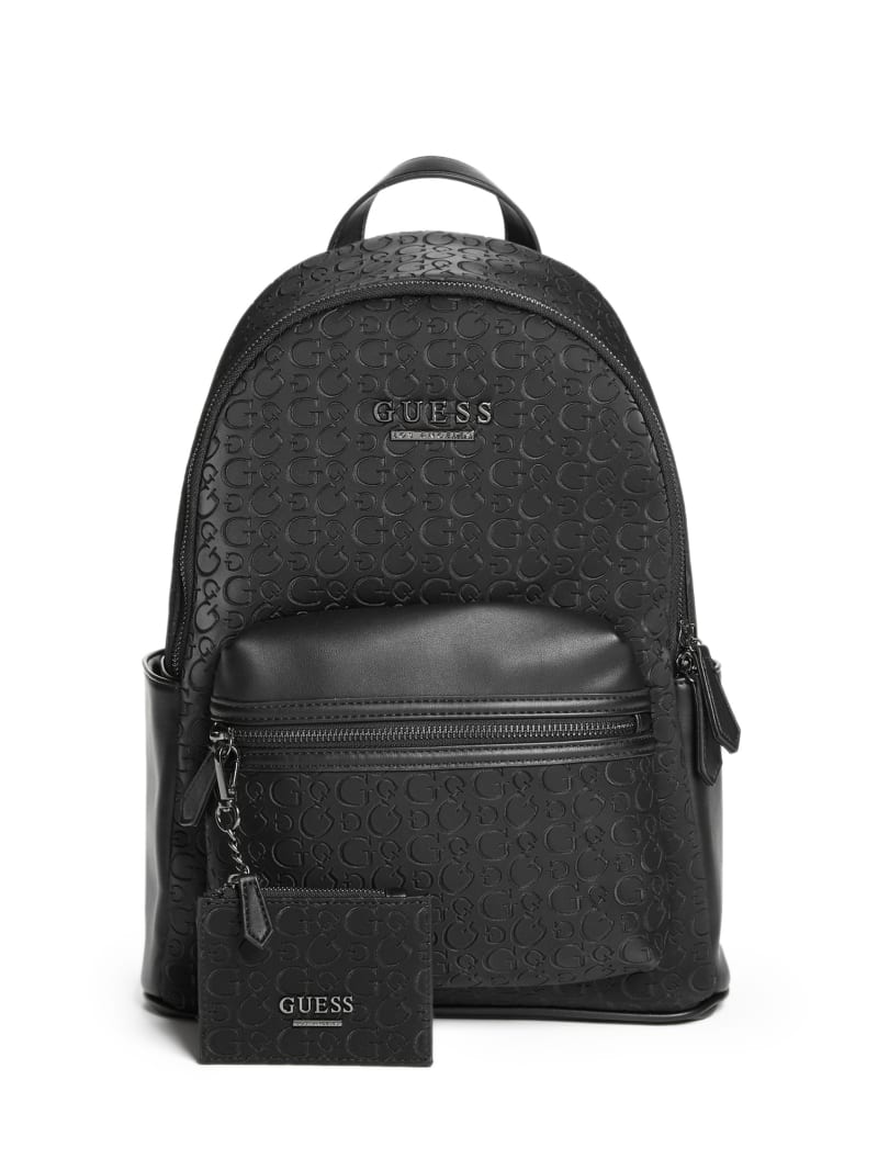 guess mini backpack white