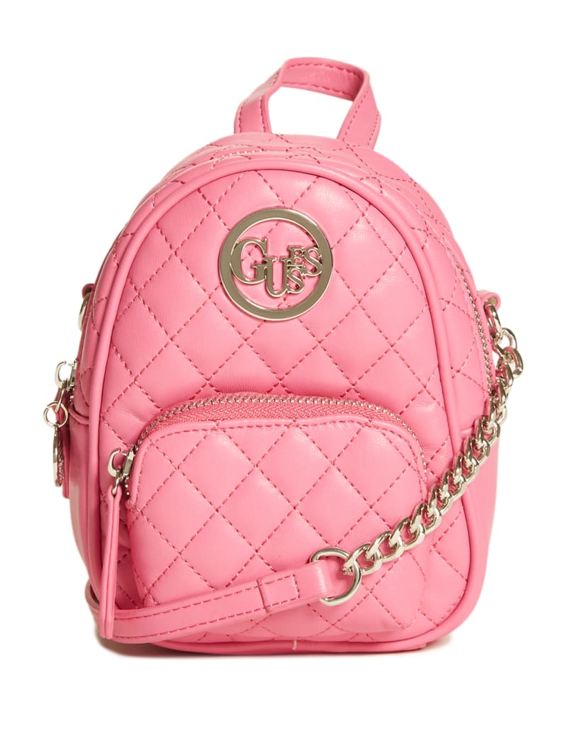 Evan Quilted Mini Backpack GUESS Factory